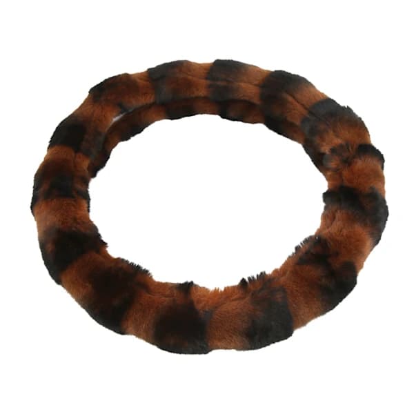 15 Inch Universal Soft Plush Car Steering Wheel Cover Stylish Accessory