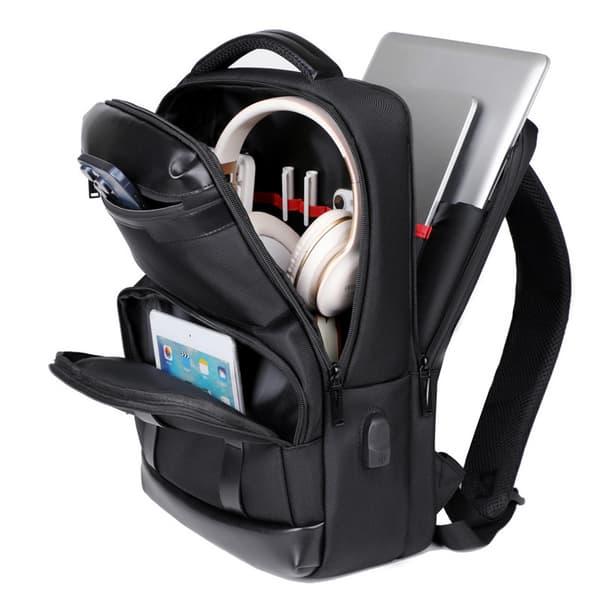 Laptop-rygsæk med USB-porte