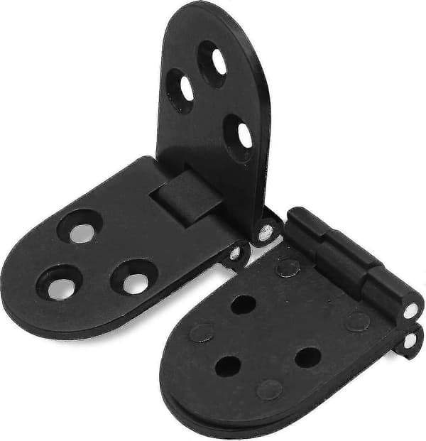 4 Pcs Tray Hinges, Heavy Duty Folding Hinges 180 Degree Round Edge Hinge