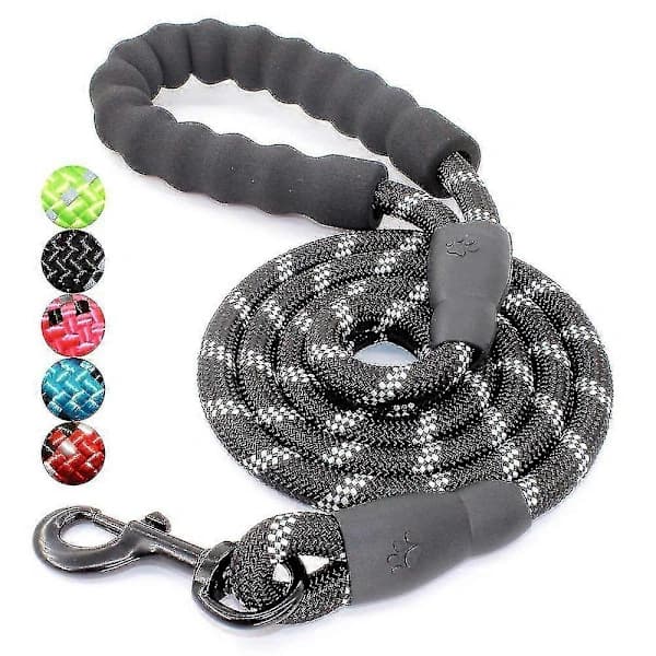1.5m Strong Dog Leash with Comfortable Padded Handle and Highly Reflective Threads Dog Leash for Medium and Large Dogs [CO]