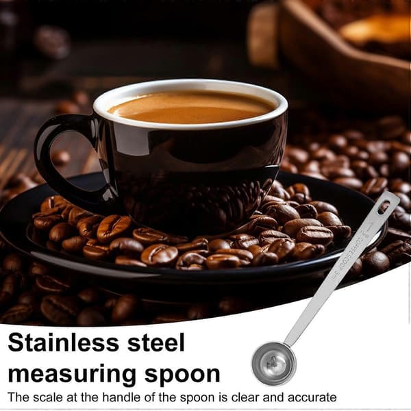 Long Handle Stainless Steel Measuring Spoon, Coffee Scoop, Tablespoon 5ml 10ml 15ml 20ml 30ml 10ML 10ML