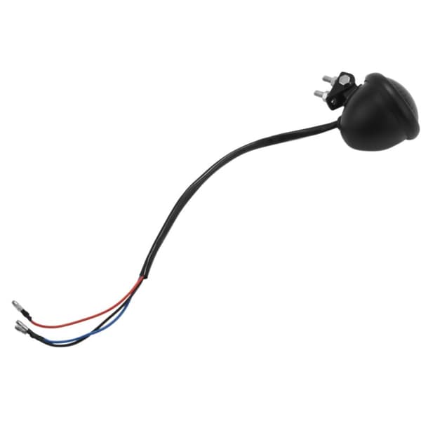 Motorcykel LED-baglygte integrerede bremselys til Chopper ATVS Dirt Bike Cafe Custom Sort