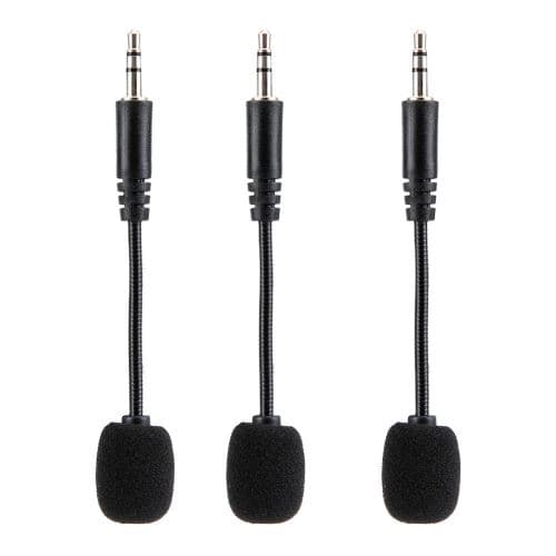 Minimikrofoni 3,5 mm Jack Joustava 3 kpl:n pakkaus