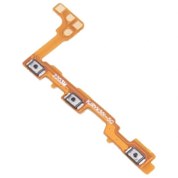 Strømbryter På Av og Volum Flexkabel Erstatningsdel for Honor X8 4G (uten logo)