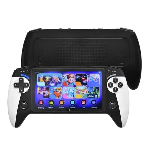 X9 5.5\" Handheld Player, Portable Classic Retro Console, 8GB, for Kids & Adults