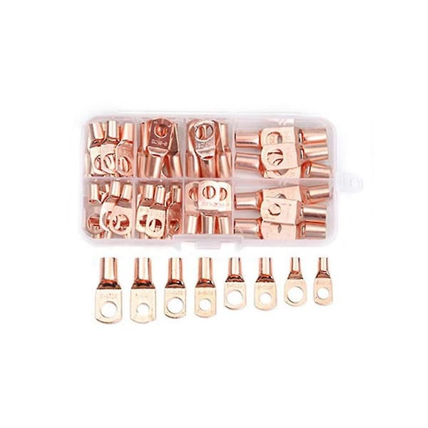 60 stk SC6-25 Serie Runde Kolde Krympeforbindelser Kobber N