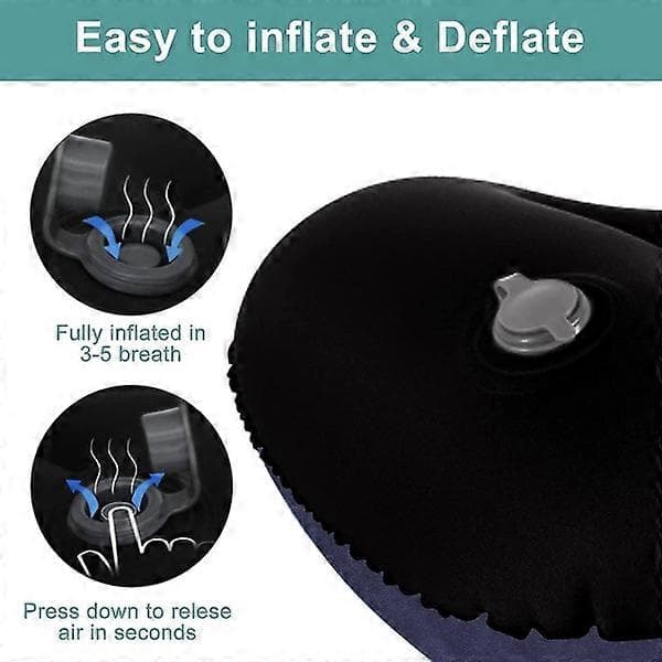 Travel Pillow/Cushion, Inflatable Camping Pillow, Beach Pillow, Ultralight