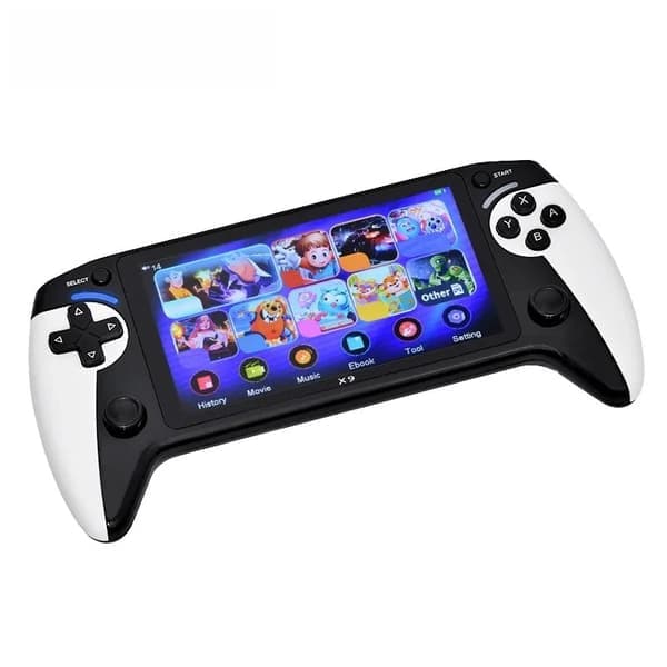 X9 5.5\" Handheld Player, Portable Classic Retro Console, 8GB, for Kids & Adults