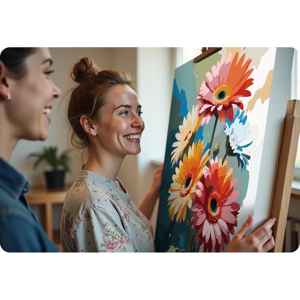Paint by Numbers 40x50 cm Massido Flowers