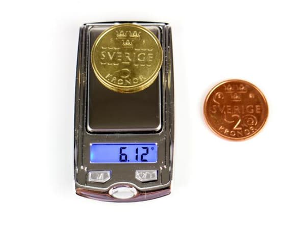 Digitaalinen minivaaka 0,01g - 100g taskuvaaka sis. pariston .. multifärg multicolor