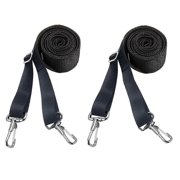 1 par justerbare bimini top stropper dobbelt ende snap krog båd kaleche stropper båd markise hardware tilbehør