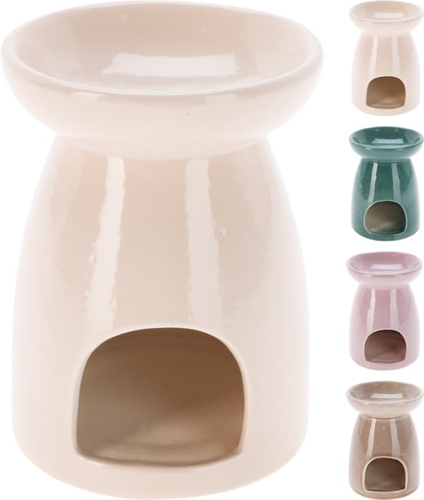 Aromalampe Keramik Brun 12 cm Brun brown