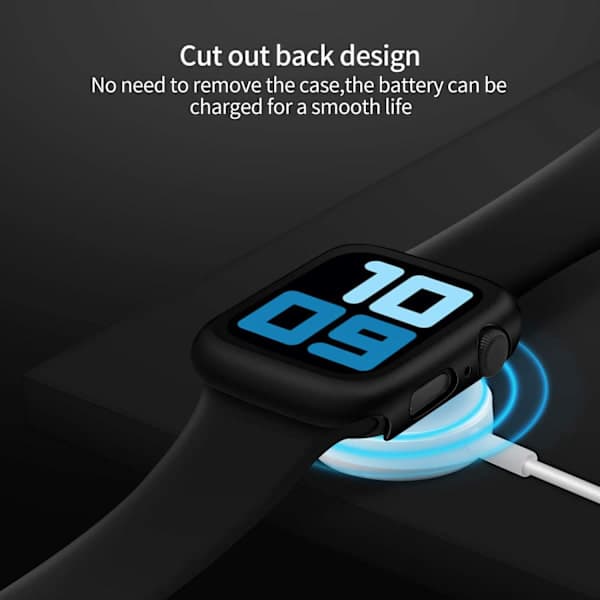 2-pack Screen Protector 45mm Watch 7/8/9 Black - 45mm 45mm