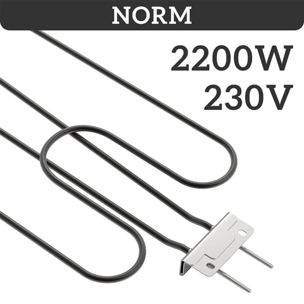 Weber Q140 Q1400 elektrisk grill erstatningsvarmeelement kompatibelt med Weber 66631[JUN] 0.7 0.7