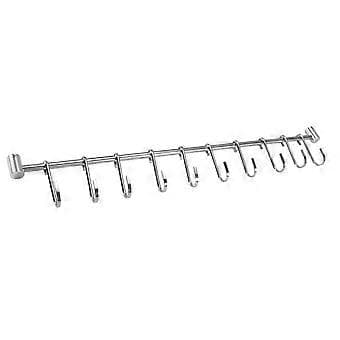 1 pc Wall Mounted Stainless Steel Rack Multifunctional Kitchen Wall Hanger