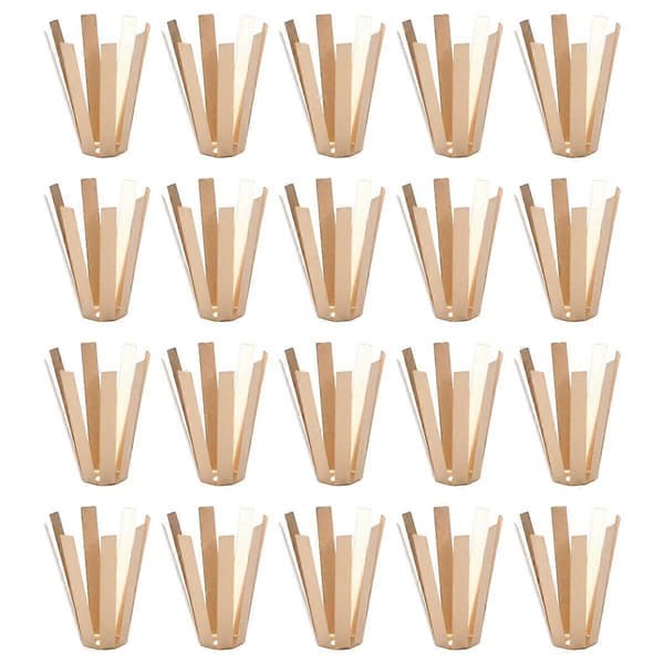 20 stk Golf blekksprutshims Golf messingadapteravstandsstykker Shims for golfskaft Shimadapter Golfkølleskafttilbehør A