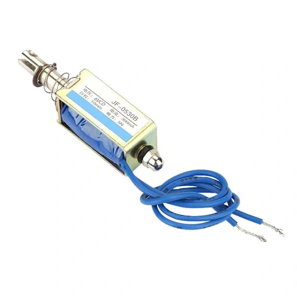 6V 12V 24V DC Electromagnet 5N Pull 10mm Stroke