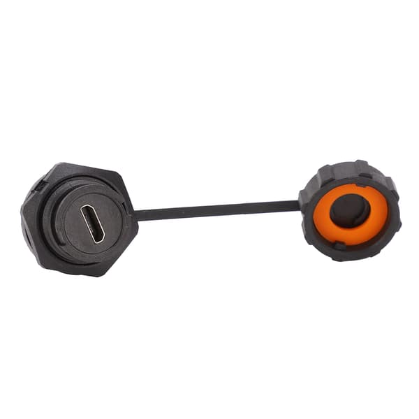 Vedenpitävä USB-liitin IP68 MICRO USB Naaras Emolevyn Takaliitäntä E10MCBFFF