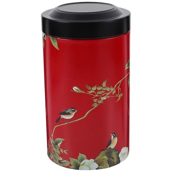 Loose Tea Storage Jar Tinplate Storage Container Sealed Tea Can Grain Jar