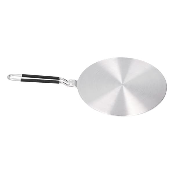 Varmespreder i rustfrit stål, induktionsadapterplade til gaskomfur, 24 cm