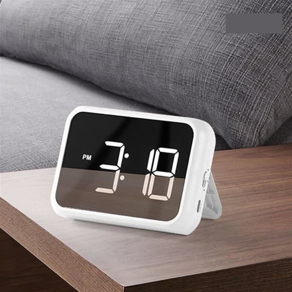 Elektronisk LED-timer Genopladelig Stor Skærm Køkkenur Alarm Snooze Timer YYV