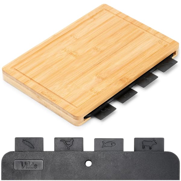 Leikkuulautasetti telineellä, 5 osaa