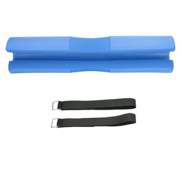 Squat Pad - Beskyttende pude til nakke, skuldre og stang til squats, lunges og hip thrusts - Blå