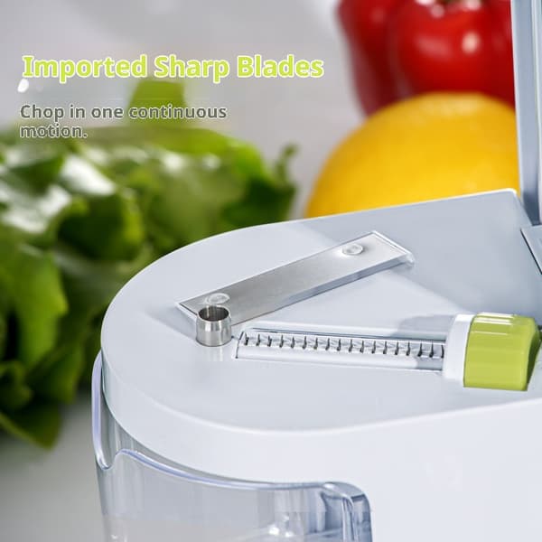 Grønnsaksspiralizer Zucchini Noodles Maker – 4 innebygde spiraliseringsblader