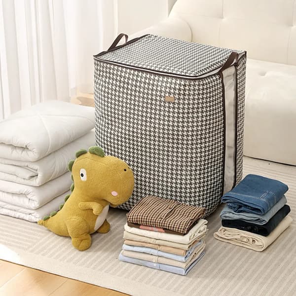 3-pack Large Storage Bags, Foldable Storage Bags with Window (110L + 140L + 180L)