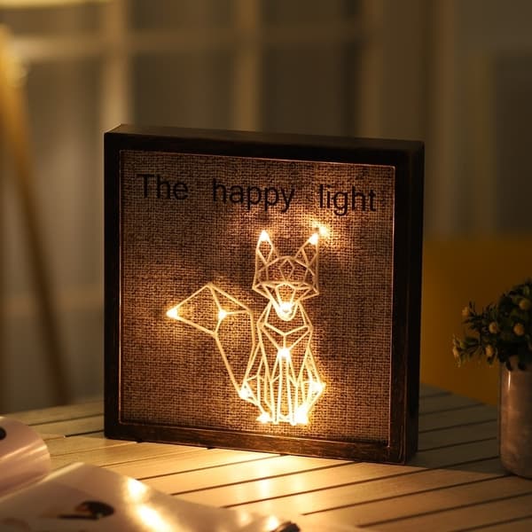 The Happy Light, LED-belyst bilde, Rev 200