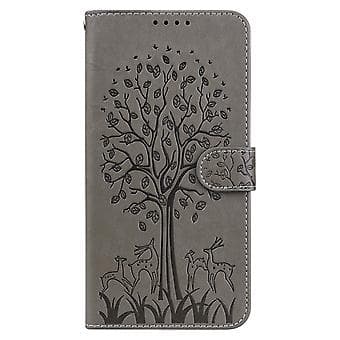 Leather Case for Nokia 3.4 / 5.4 (Grey)