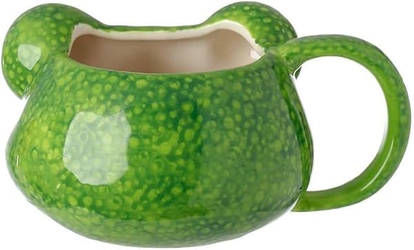 3D-nyhetskrus skogsreptil 400 ml for varme drikker, te, kaffe, varm sjokolade