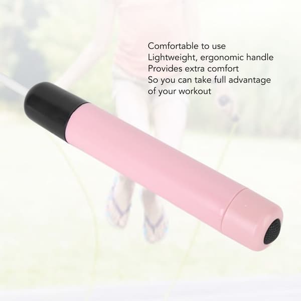 RGB LED-hopprep – Andningsljus – Nattfitness – Rosa