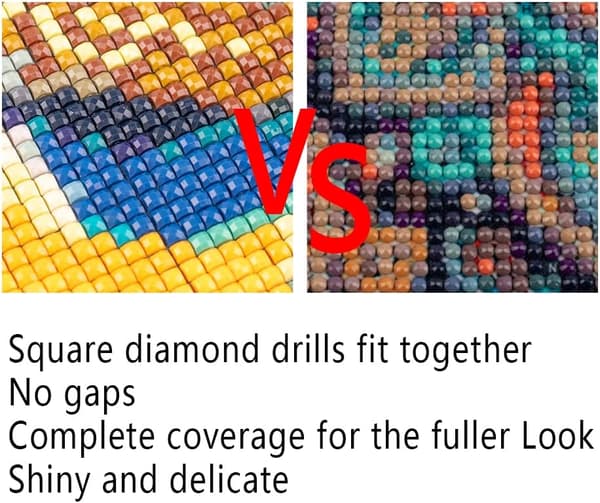 Fangshi DIY 5D Diamantmaleri Kit Ræv og Sommerfugl 30*40cm