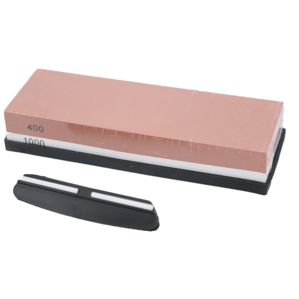 Brynstens Knife Sharpener with Base and Angle Guide Red 1000/400 Red Red 1000/400