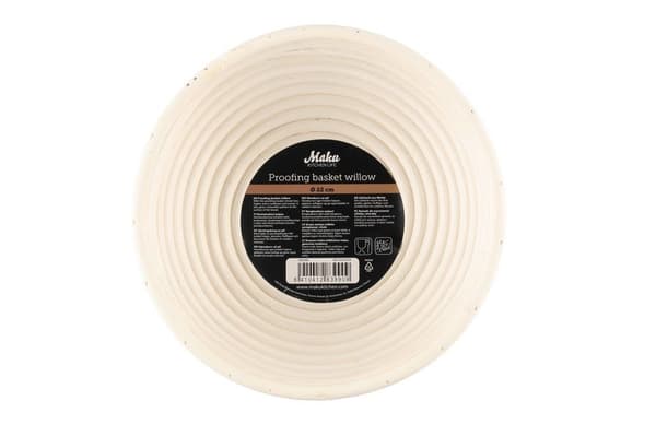 Proofing Basket Willow 22 cm – For Perfect Bread Proofing | Maku Natur beige