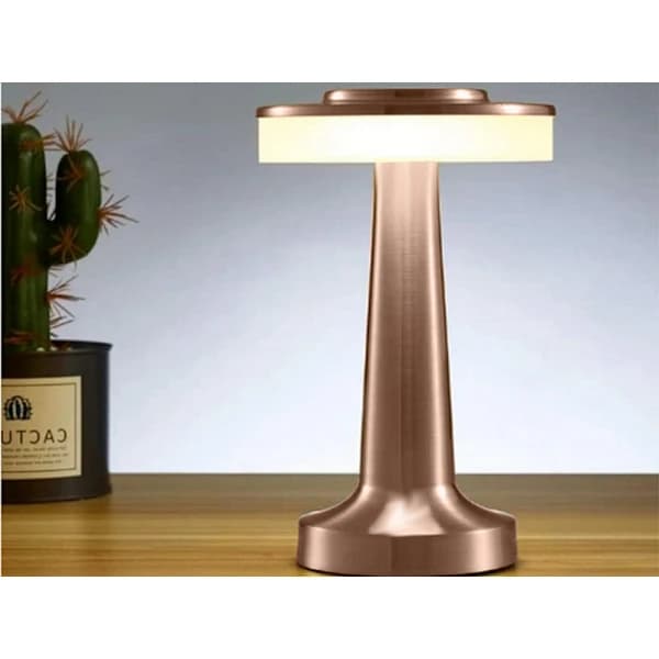 Touch Night Light Table Lamp with 3 Modes, Wireless Bedroom Lamp