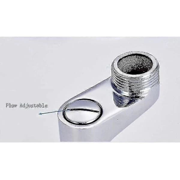 2-paknings badekarbatteriadapter, justerbar svingarm, 25 mm, 20 mm, dusjbatteri, baderomsbatteri, solid messingbatteri, starlight - Snngv