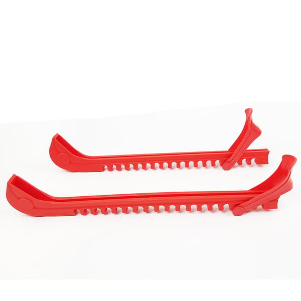 Red Skate Guards 1 Pair Adjustable Skate Guards for Ice Hockey or Figure Skating