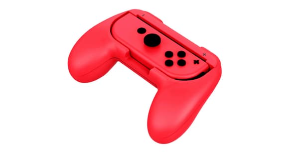 To svarte kompatible med Nintendo Switch og Switch OLED, Switch Controller Protective Shell Game Controller Grips Kit for Nintendo Switch Grip Cove