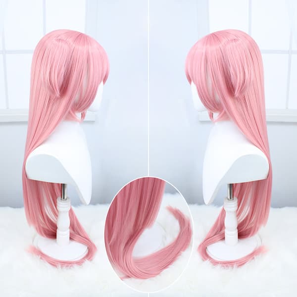peruk Anime Madoka Cosplay Peruukki 120CM (Pinkki)