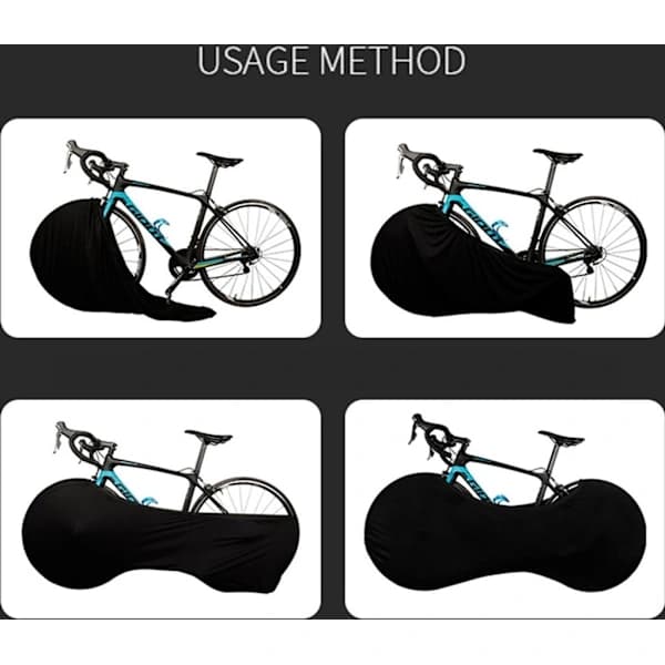 Vattentätt och dammtätt cykelskydd