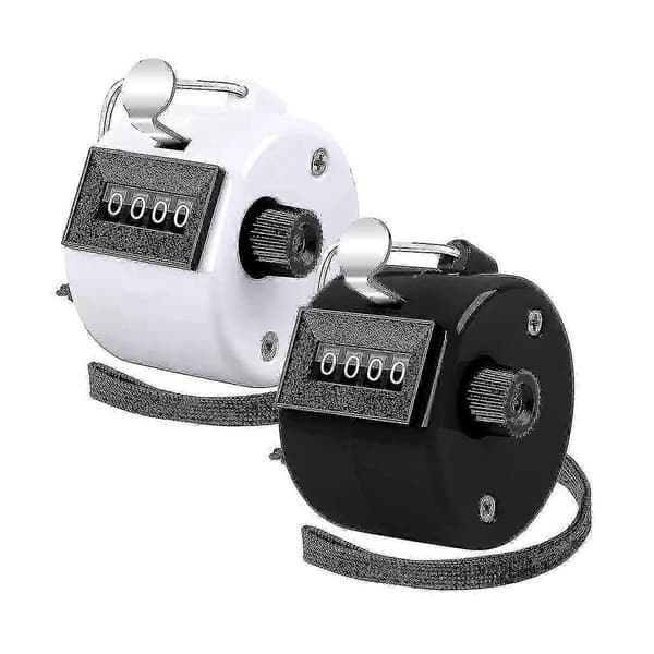 4-pack Counter Clicker 4-Digit Number Counters, Handheld Mechanical Counter Clicker Pitch Counters