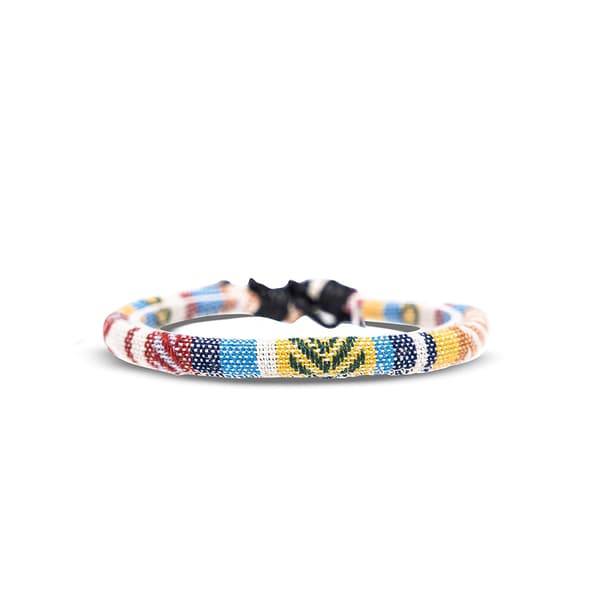 Boho Surferarmbånd for menn og kvinner - Party- og strandtilbehør - Håndlaget - Vanntett og justerbart