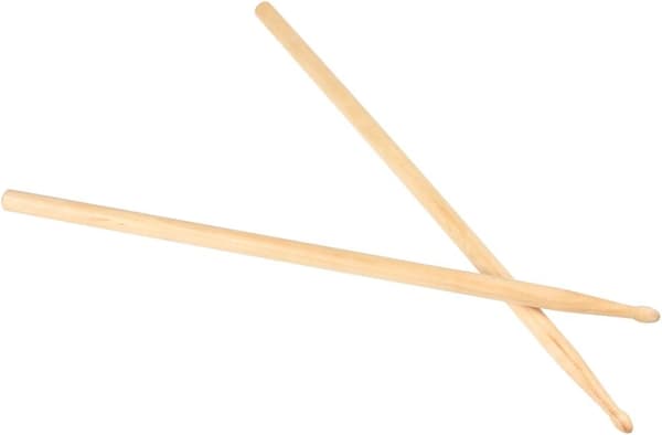 Drumsticks 5A, Classic Maple Drumsticks, Maple Wood Drumsticks, Wood Tip Drumsticks for Students and Adults