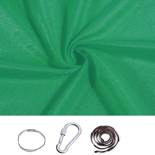 Elastisk børnehængekøje, mørkegrøn 1,5*2,8M Mørkegrøn