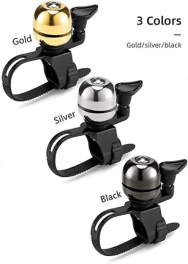 Adjustable Bicycle Bells, 360 Degree Rotating Bike Ring Bell, Bicycle Accessories
