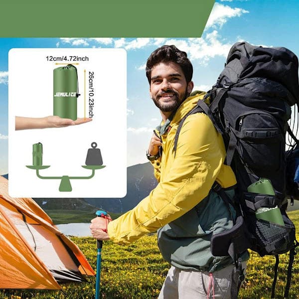 Camping Selvoppustelig Liggeunderlag - Selvoppustelig Udendørsmadras