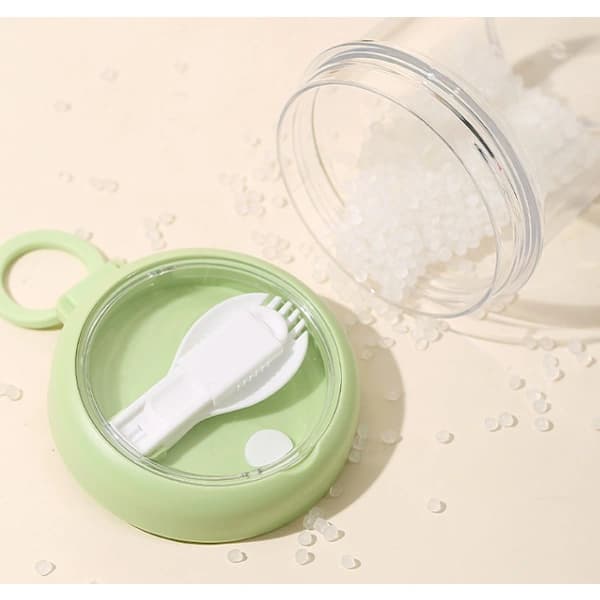 Yoghurtmugg att ta med - 880 ml - Müslimugg - Havregrynsmugg - Soppmugg - Lunchmugg - Matlåda - Läcksäker - Isolerad - med sked - Diskmaskinssäker