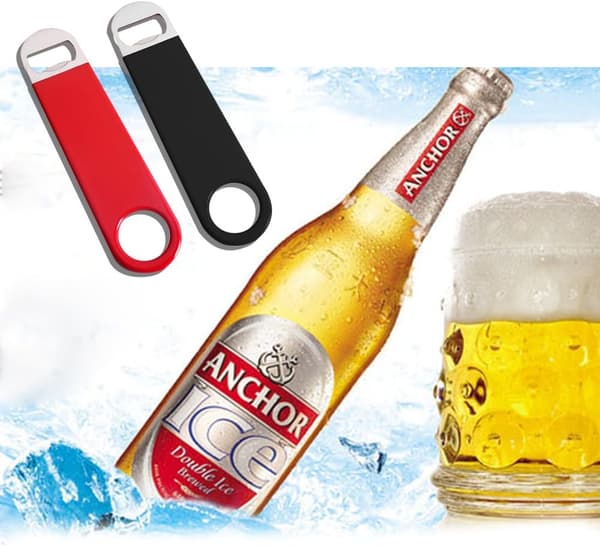 2 kpl pullonavaajia, ruostumattomasta teräksestä valmistettu pullonavaaja